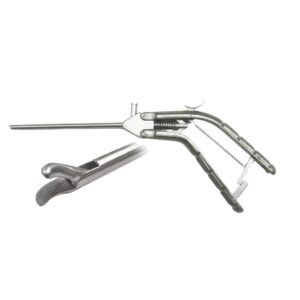 Needle Holder T.C. Curve Jaw (Left) Axial Handle