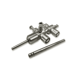 Trumpet valve Suction Irrigation with Cannula