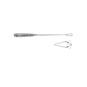 Recamier Uterine Curettes Blunt 26cm