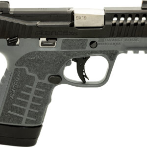Savage Arms 67059 Stance XR 9mm 13+1 3.20" Natural Black Nitride Ported Stainless Steel Slide Gray Glass Filled Nylon Grip Ambidextrous