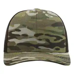 Richardson Printed Tactical Trucker Cap - 112PT