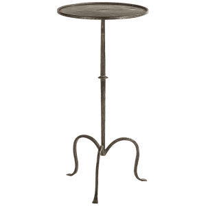 Aged Iron Martini Table
