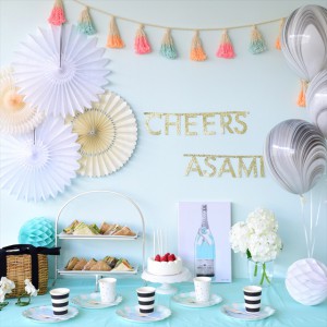 Cheers!  Birthday Party in April