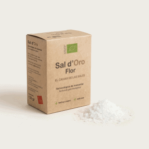Flor de Sal ECO 125g Salinas de Oro