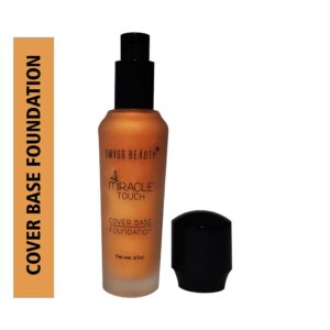 Swiss Beauty Miracle Touch Cover Base Foundation – 03 Natural Beige