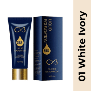 CVB Silk Liquid Foundation 01 White Ivory