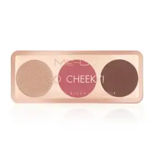 me-on so cheeky highlight blush contour palette 04 shade