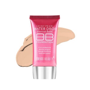 Swiss Beauty Shiny Pearl WATERDROP Blemish Balm BB Cream Foundation – 03 Shade | Waterproof | Easy Blendable | 40ml