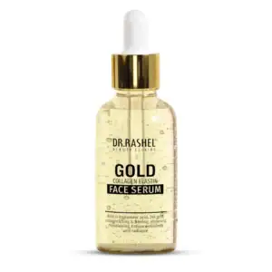 Dr Rashel 30ml Gold Face Serum dropper bottle with 24K gold particles