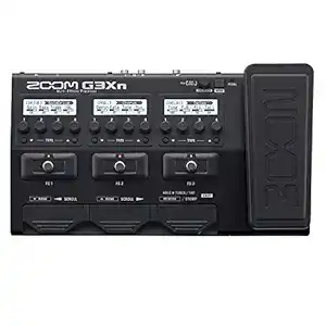 Zoom G3Xn Multi-Effects Processor with Expression Pedal for Guitarists (Black)