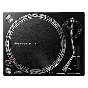 Pioneer DJ PLX-500-K Direct Drive DJ Turntable, Black