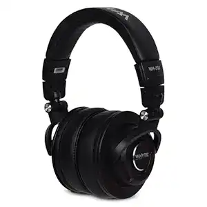 Whyte Audio WH-500 Monitor Headphones – Professional Studio-Quality Sound, Over-Ear Design, Noise Isolation, Comfortable Fit for Mixing
