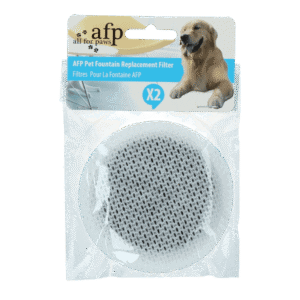 AFP Lifestyle 4 Pets - Pet Fountain Replacement Filter (2-Pack)