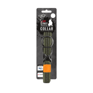 AFP Off Street - Dog Collar Olive Green S