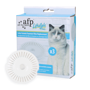 AFP Lifestyle 4 Pets - Lotus Ceramic Fountain Filter Replacement 3 pcs