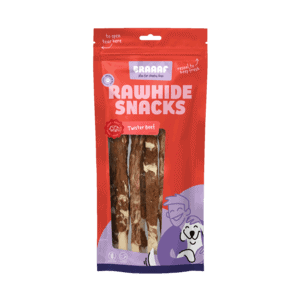 Braaaf Rawhide Twister Beef & Fish (6 pcs) - 21 cm