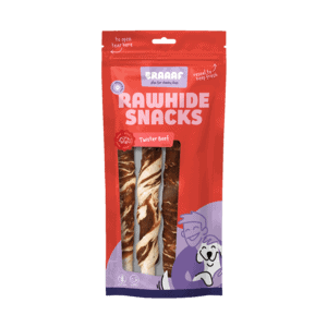 Braaaf Rawhide Twister Beef & Fish (3 pcs) - 21 cm