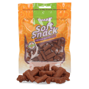 Braaaf Soft Snack Zalmstick met Wortel en Sperziebonen