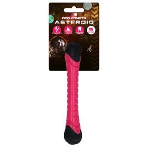 Dog Comets Asteroid Fetch Stick S Pink
