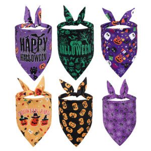 Halloween Huisdier Driehoek Sjaal – Speekseldoek / Bandana voor Katten en Honden