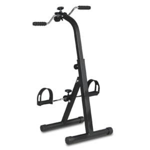 MEETWARM Pedal Exerciser - Hand Arm Leg & Knee Recovery Cycle Medical Peddler - Fitness Rehab Equipment Machine While Sitting For Seniors Elderly - Total Body Exercise Bike Pedals At Home