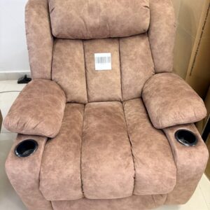 MEETWARM Large Power Lift Electric Recliner Chair with Extended Footrest for Big Tall Man, Overstuffed Wide Recliner with Heat and Massage, 2 Remote Controls/4 Side Pockets/USB Ports(Plush-Brown), ASIN#B0F32RGZGC