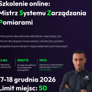 szkolenie zarządzanie wyposażeniem pomiarowym