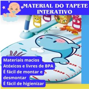Tapete Musical Sensorial para Bebês