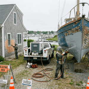 mobile blasting service Massachusetts