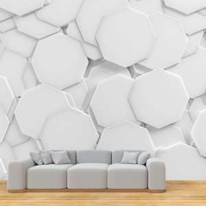 3D foto tapeta – Geometrijski oblici – varijanta 18