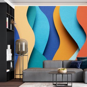3D foto tapeta – Geometrijski oblici – varijanta 24