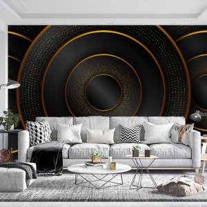 3D foto tapeta – Geometrijski oblici – varijanta 30