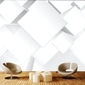 3D foto tapeta – Geometrijski oblici – varijanta 31