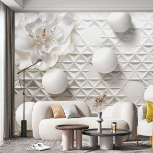 3D foto tapeta – Geometrijski oblici – varijanta 34