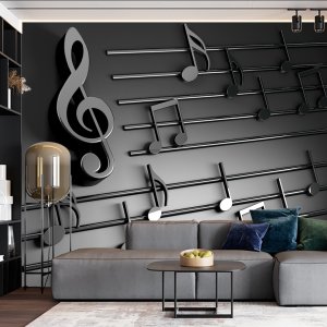 3D foto tapeta – Geometrijski oblici – varijanta 36