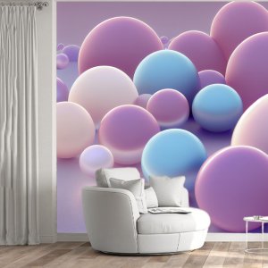 3D foto tapeta – Geometrijski oblici – varijanta 37