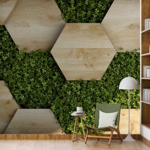 3D foto tapeta – Geometrijski oblici – varijanta 38
