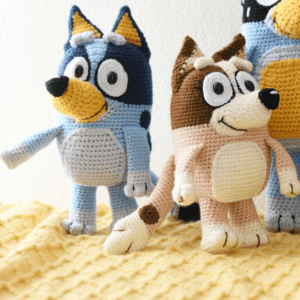 2 crochet patterns “Heeler Sisters” + VIDEOS