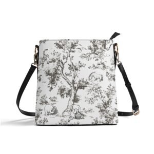 Winnie the Pooh Bucket Bag in Black and White