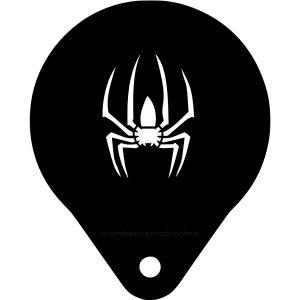 Stencil Pfaciais Aranha Spiderman