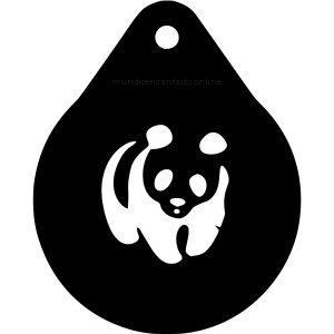 Stencil Pfaciais Panda