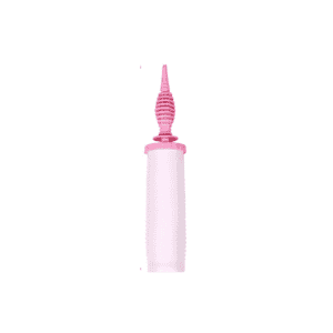 Pompa Manuale a Doppia Azione Rosa e Bianca