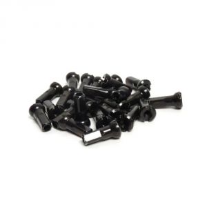 Nipples polyax 12mm alluminio nero