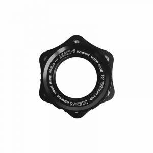 ADATTATORE DISCO FRENO CENTER LOCK PER PERNO 15/20MM XON NERO