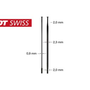 Raggio DtSwiss Aerolite 2.0x2.3x0.9x300mm