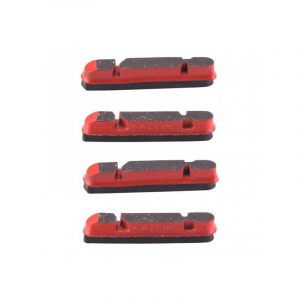 PATTINI FRENO CAMPAGNOLO/FULCRUM PER CERCHI IN CARBONIO ATTACCO SHIMANO (4PZ)