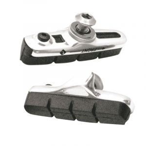 PATTINI FRENO CORSA COMPLETI DI PORTA PATTINI 54MM CON DADO ASHIMA