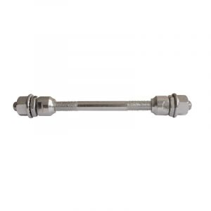 ASSE PERNO RUOTA POSTERIORE MTB PIENO 175X3/8MM 7V SILVER