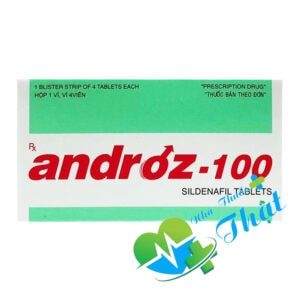 Androz 100 Hộp 4 Viên
