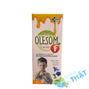 Olesom – Siro bổ phế, giảm tiết đởm, ho nhiều, kéo dài